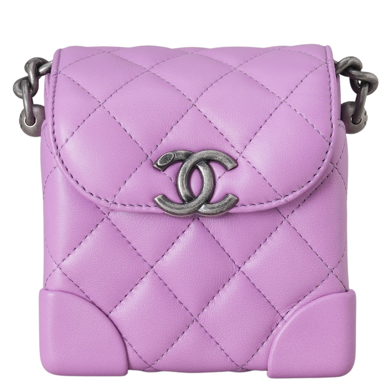 CHANEL(USED)샤넬 스퀘어 박스 체인백
