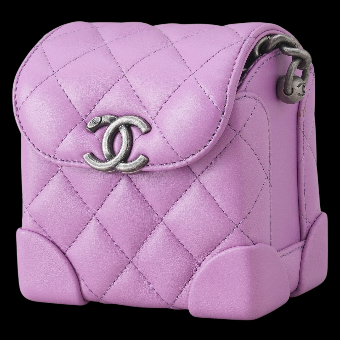 CHANEL(USED)샤넬 스퀘어 박스 체인백