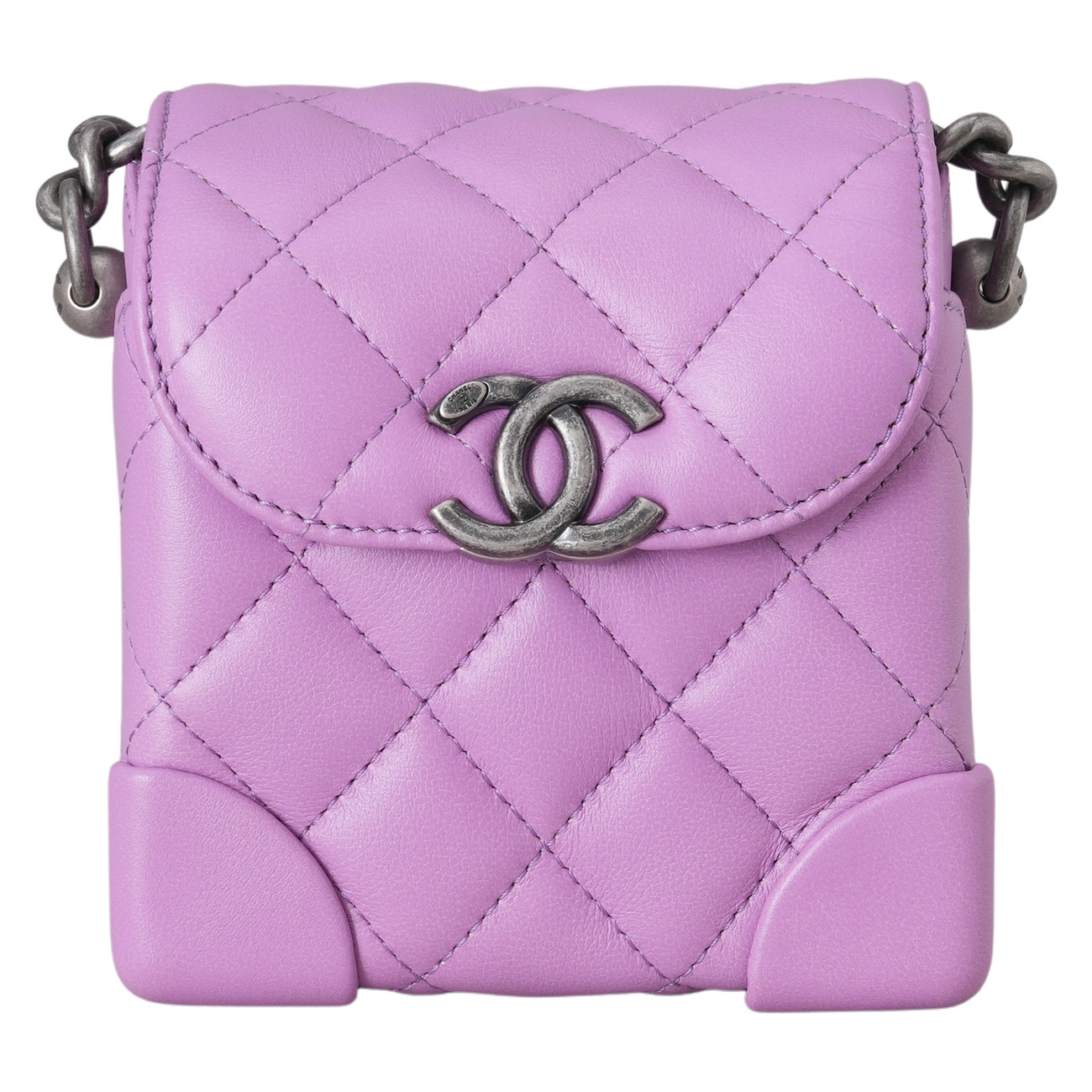 CHANEL(USED)샤넬 스퀘어 박스 체인백