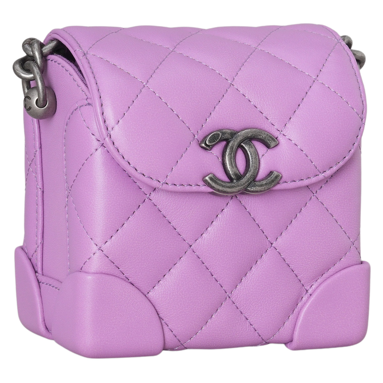 CHANEL(USED)샤넬 스퀘어 박스 체인백