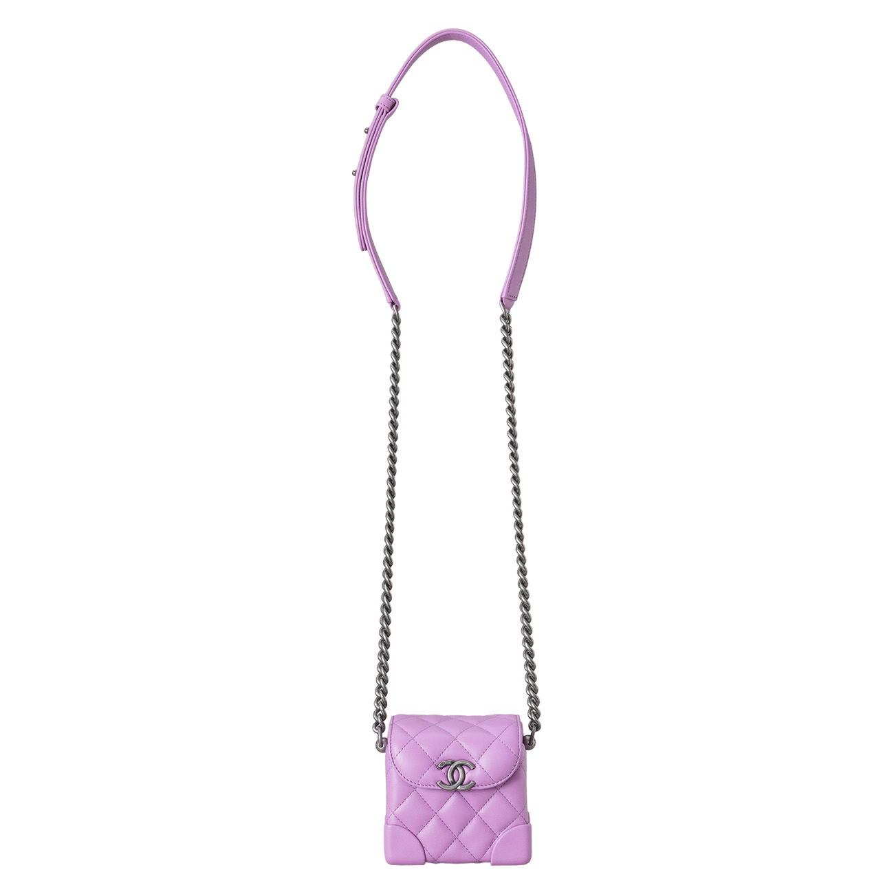 CHANEL(USED)샤넬 스퀘어 박스 체인백