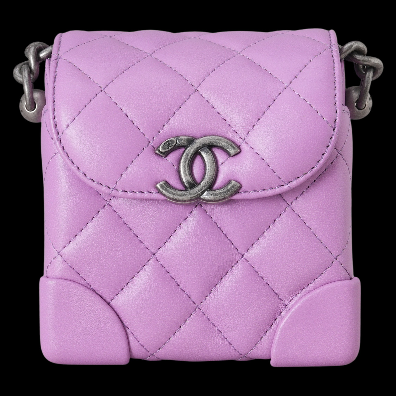 CHANEL(USED)샤넬 스퀘어 박스 체인백