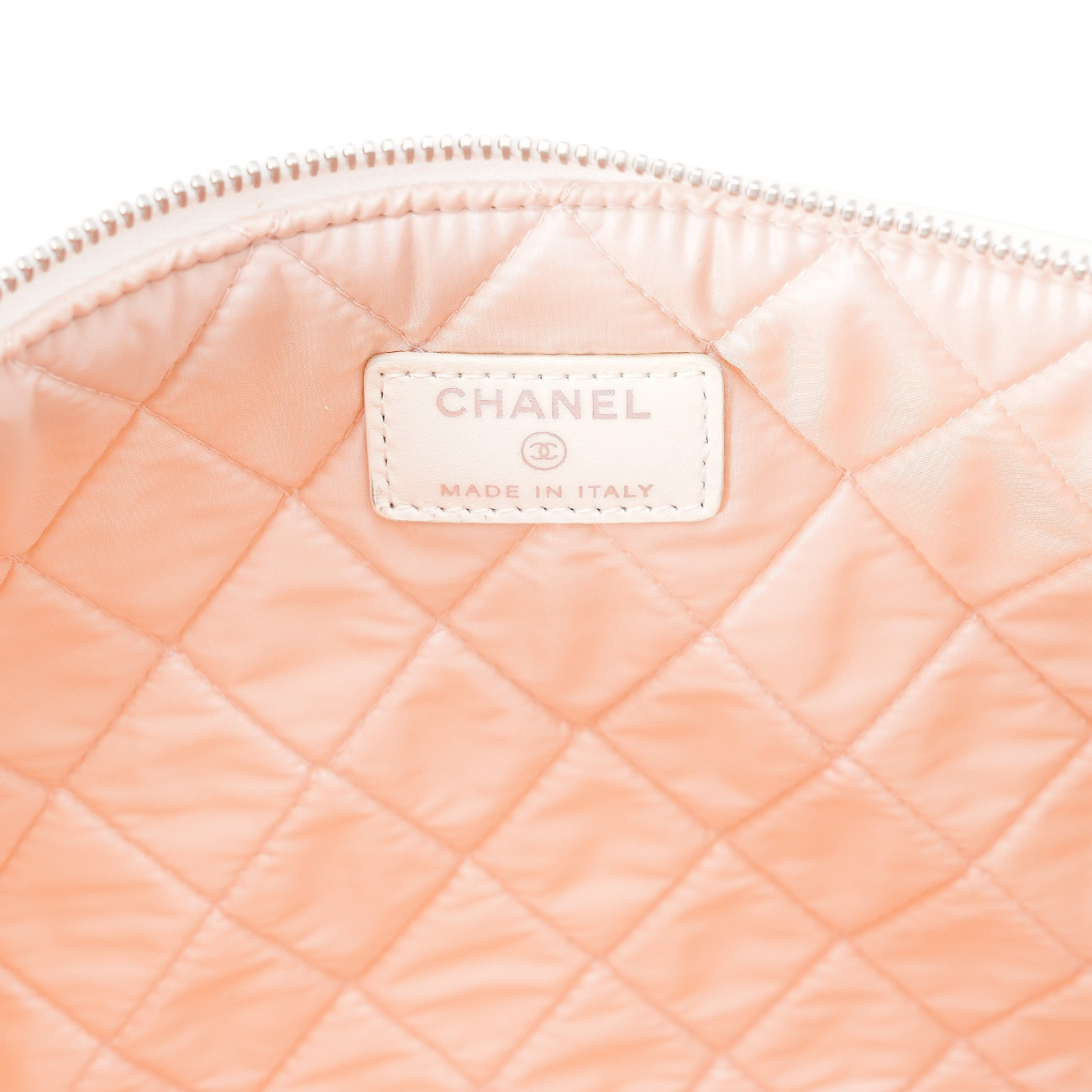 CHANEL(USED)샤넬 코코프린팅 패브랙 클러치