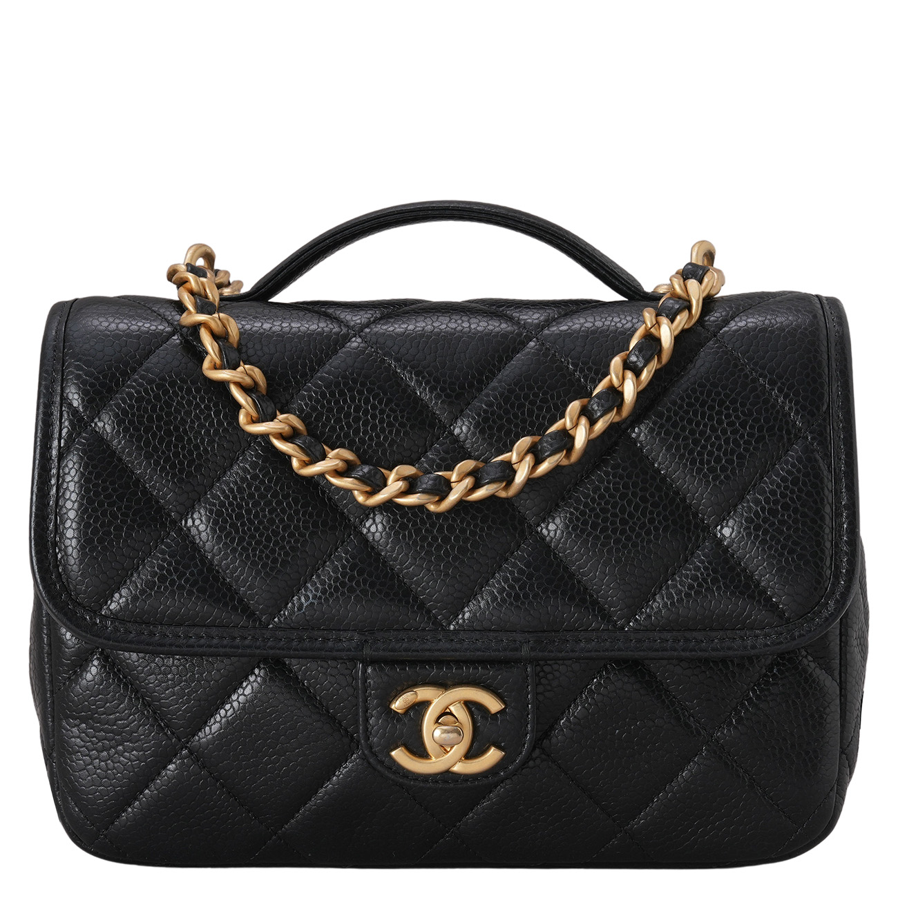CHANEL(USED)샤넬 캐비어 플랩 백팩