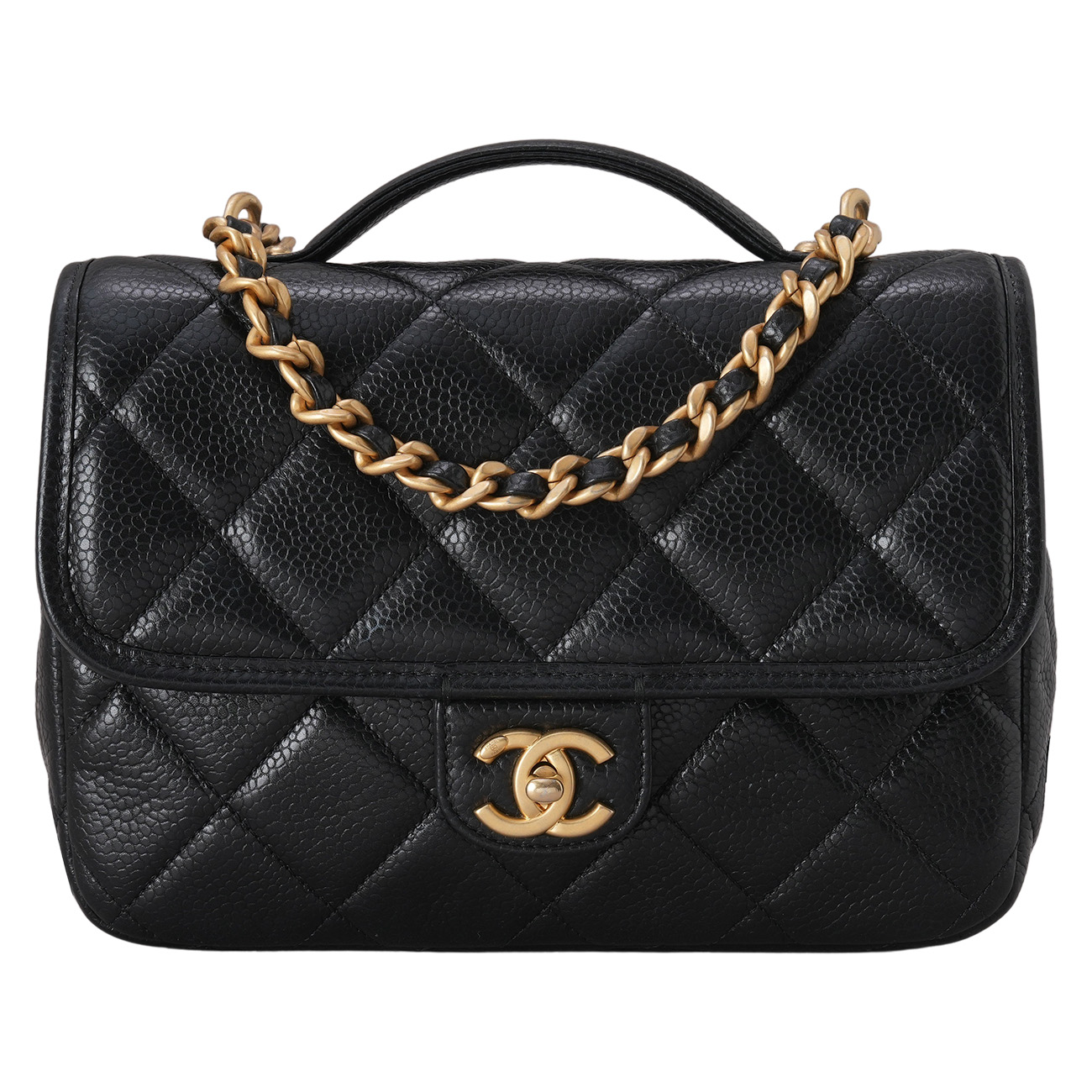 CHANEL(USED)샤넬 캐비어 플랩 백팩
