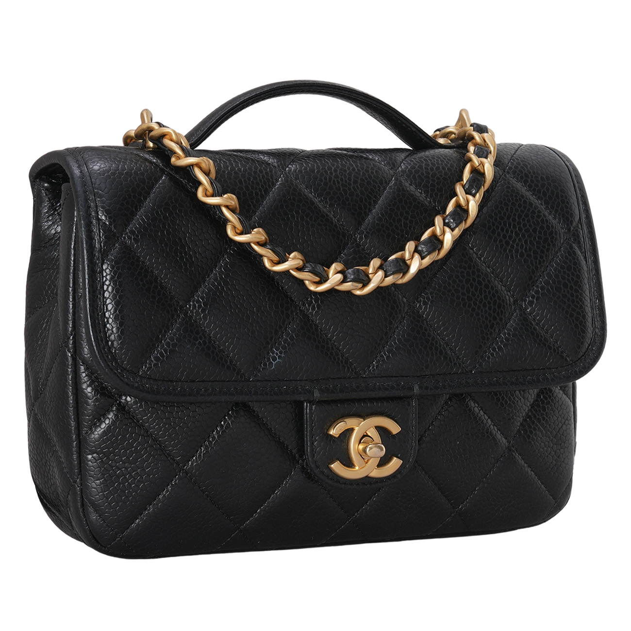 CHANEL(USED)샤넬 캐비어 플랩 백팩