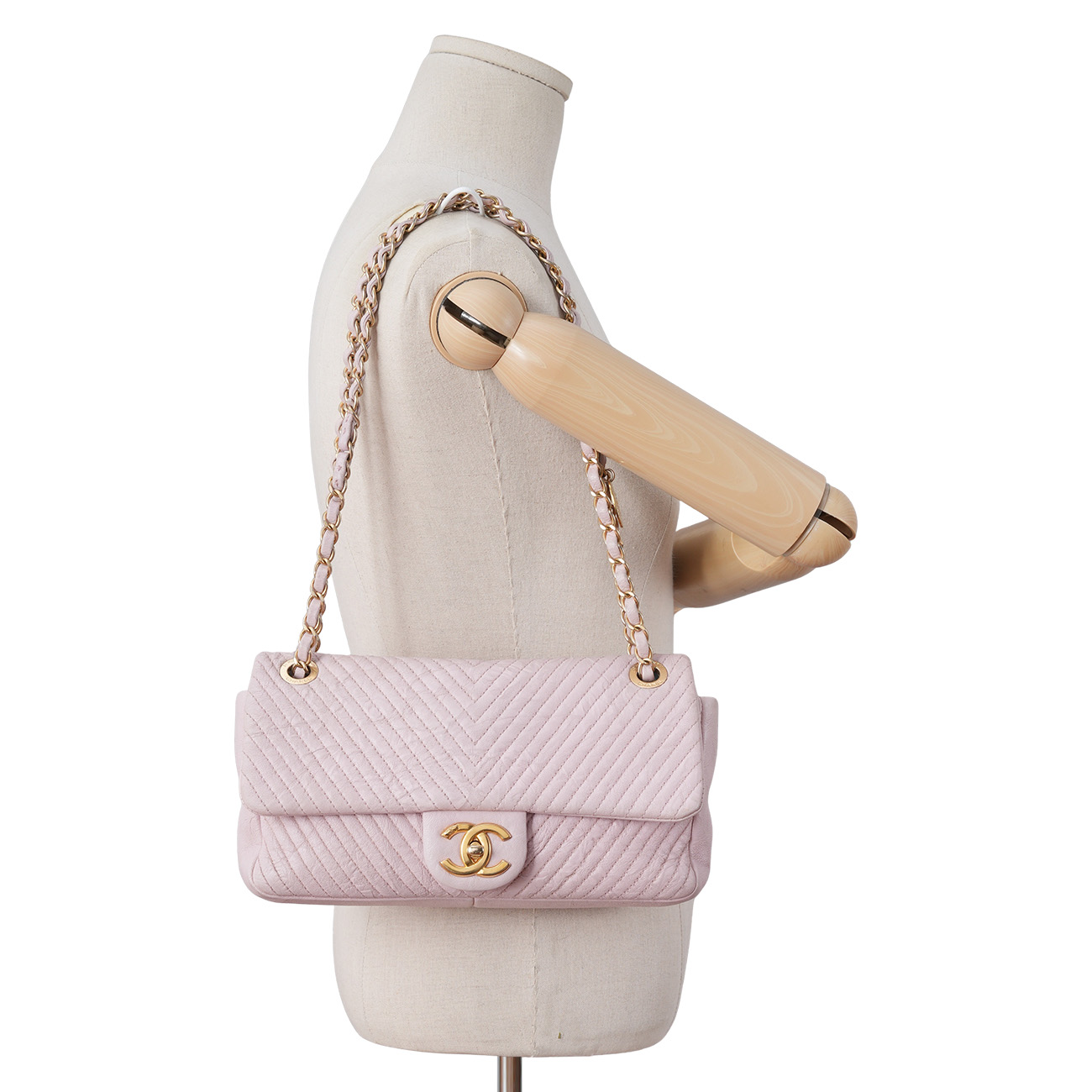 CHANEL(USED)샤넬 시즌 쉐브론 체인 숄더백