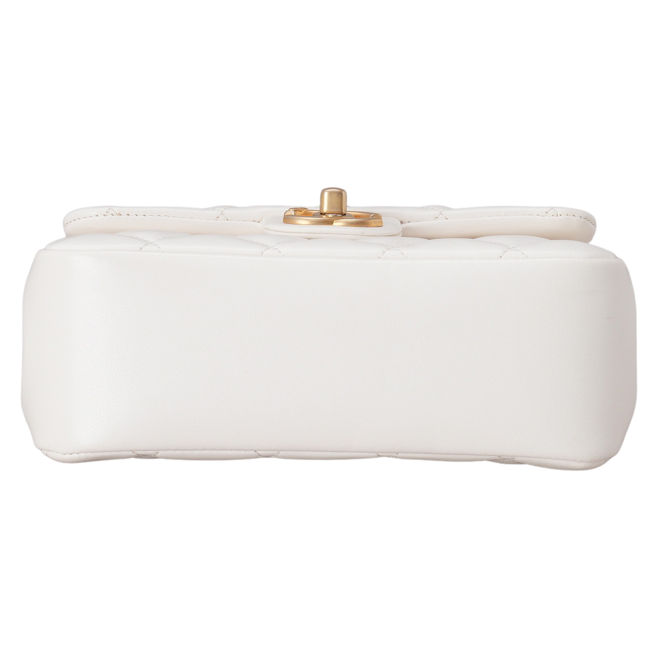 CHANEL(USED)샤넬 시즌 램스킨 체인 탑핸들 플랩백
