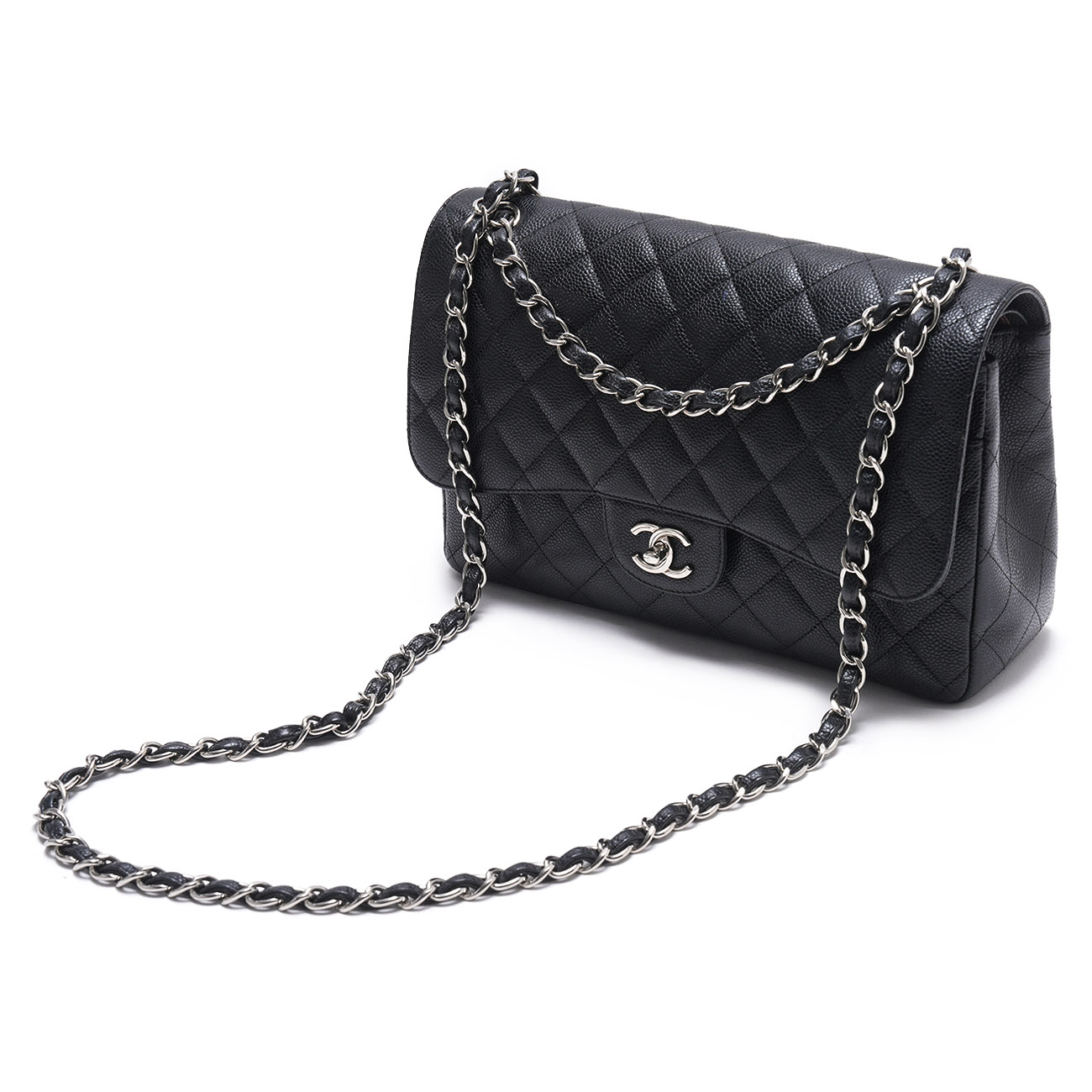 CHANEL(USED)샤넬 캐비어 클래식 라지 플랩백