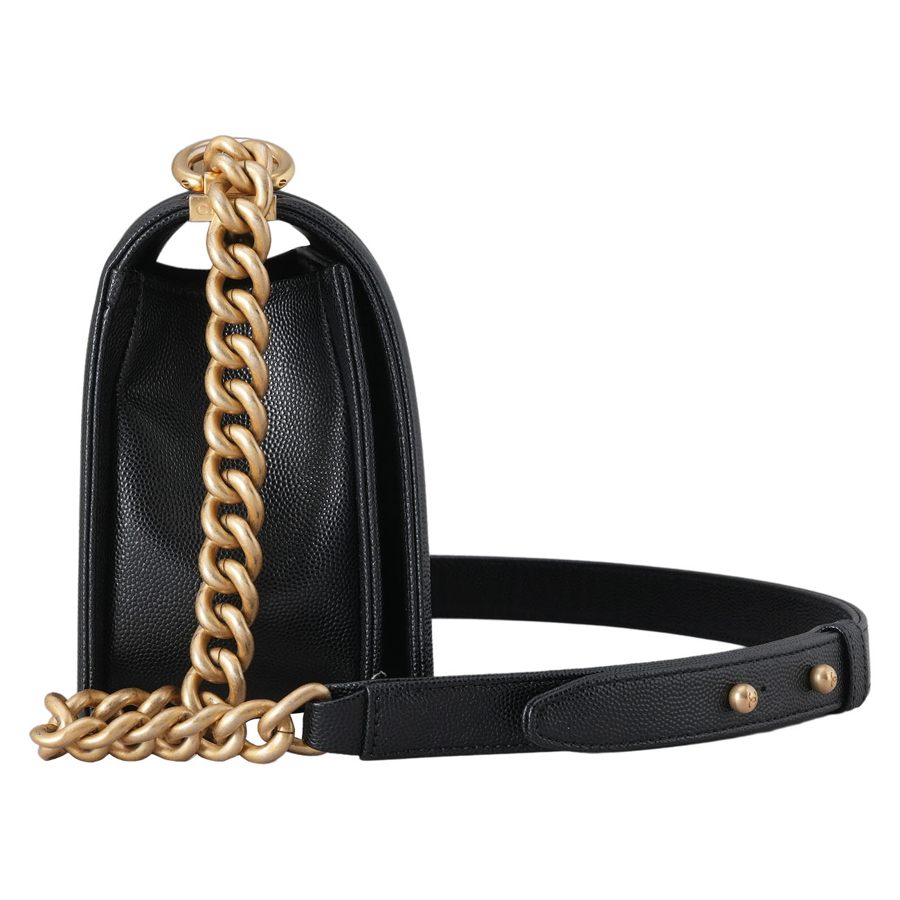 CHANEL(USED)샤넬 캐비어 보이샤넬 미듐 플랩백
