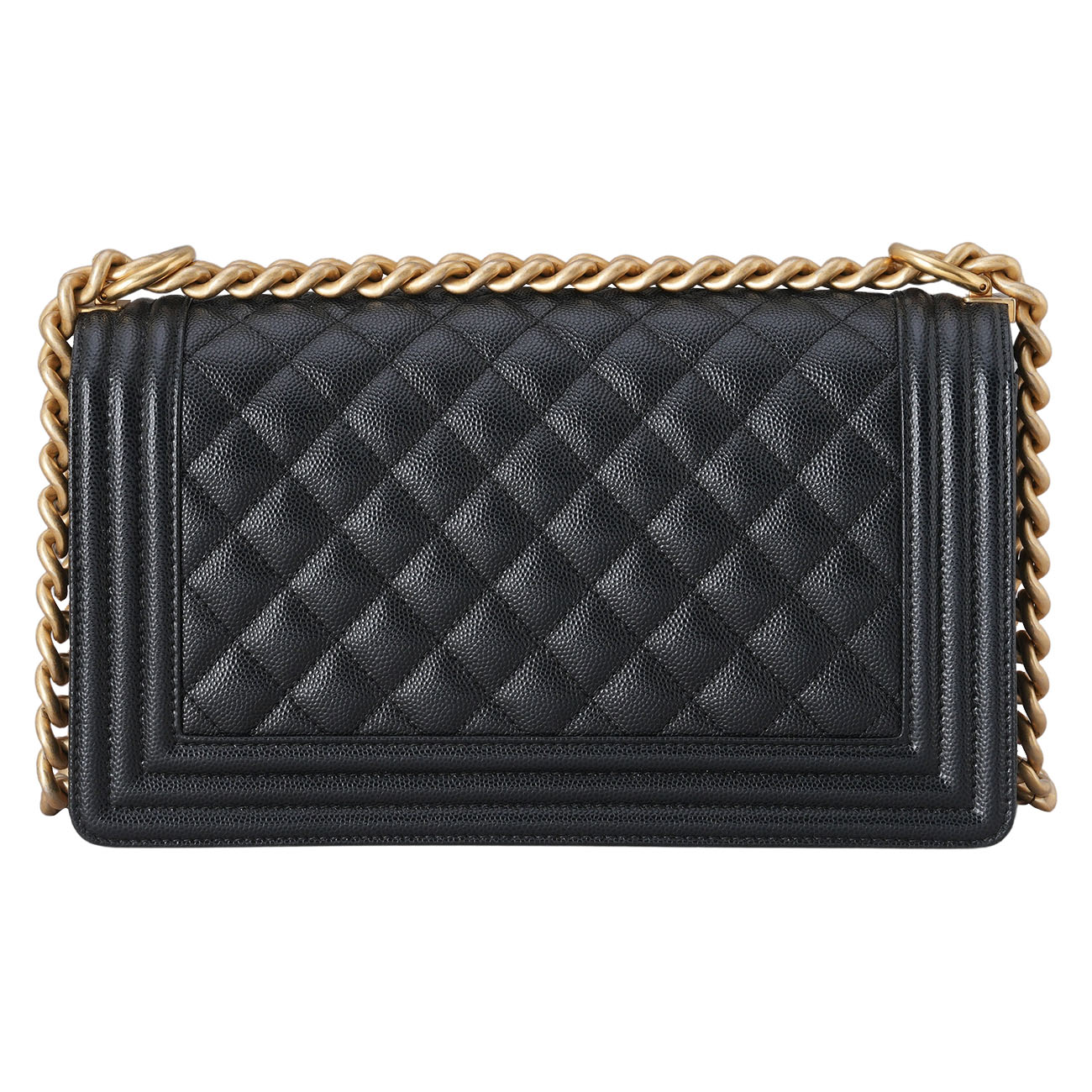 CHANEL(USED)샤넬 캐비어 보이샤넬 미듐 플랩백