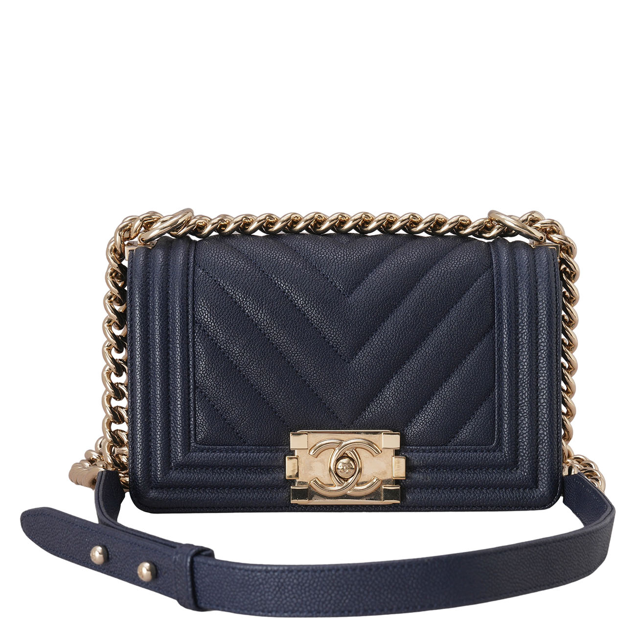 CHANEL(USED)샤넬 보이샤넬 쉐브론 스몰