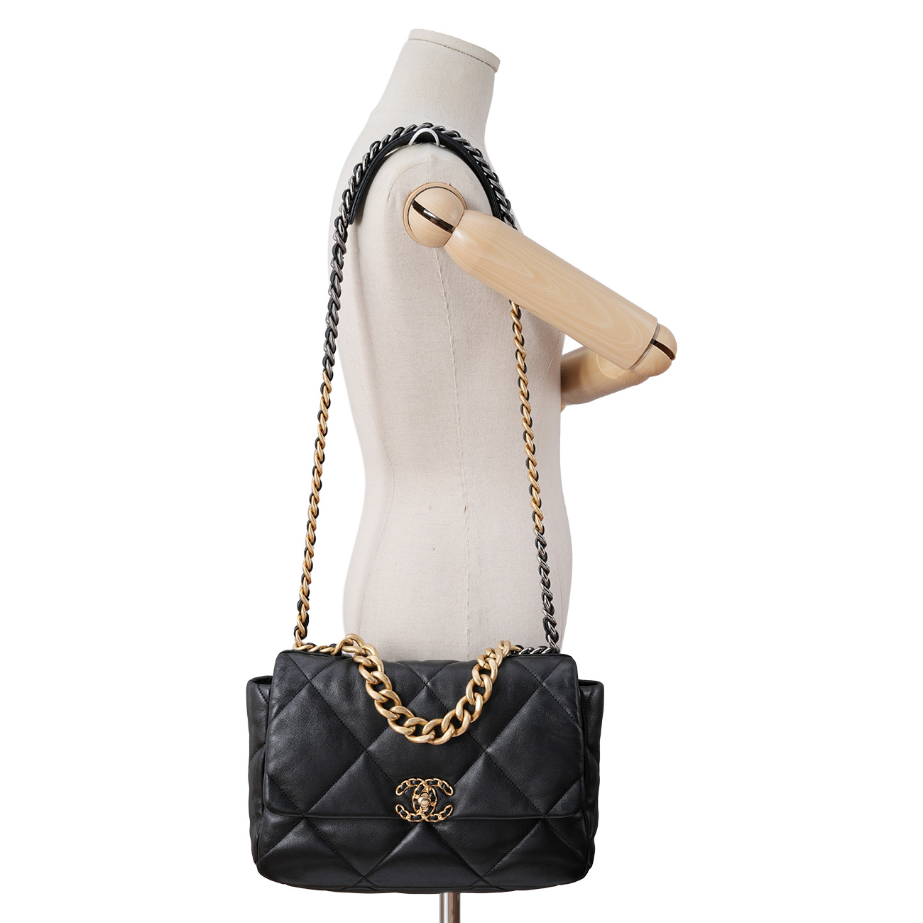 CHANEL(USED)샤넬 AS1161 19백 라지