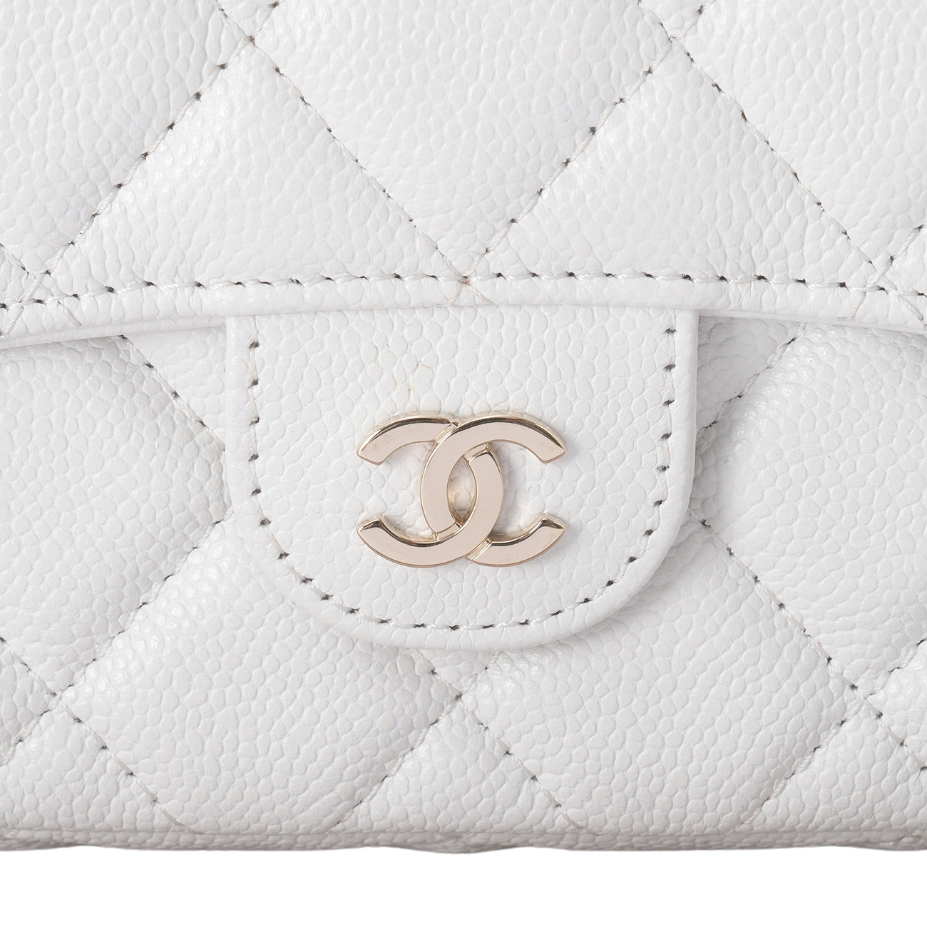 CHANEL(USED)샤넬 캐비어 더블 폰홀더백