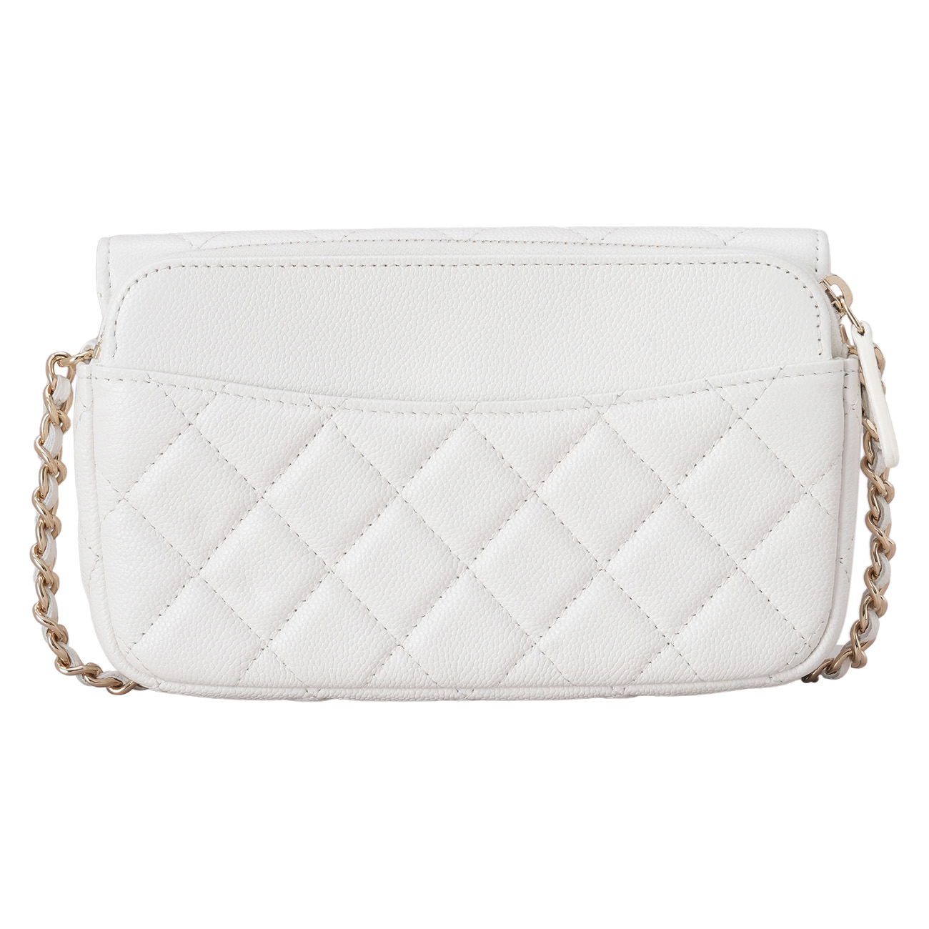 CHANEL(USED)샤넬 캐비어 더블 폰홀더백