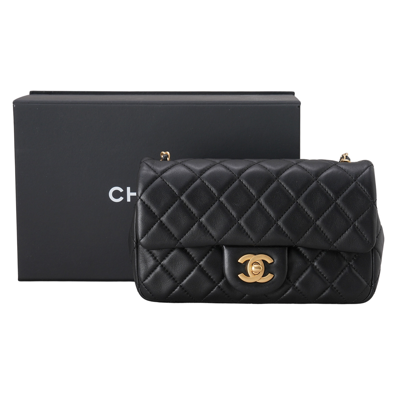 CHANEL(USED)샤넬 클래식 뉴미니 골든볼 체인 크로스백