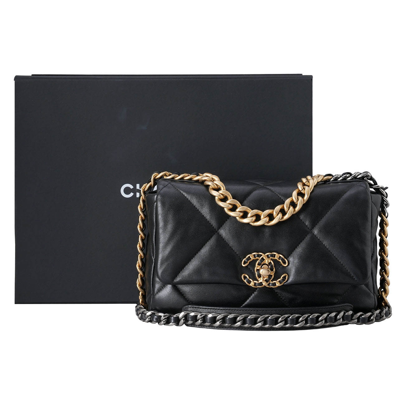 CHANEL(USED)샤넬 AS1160 19백 미듐