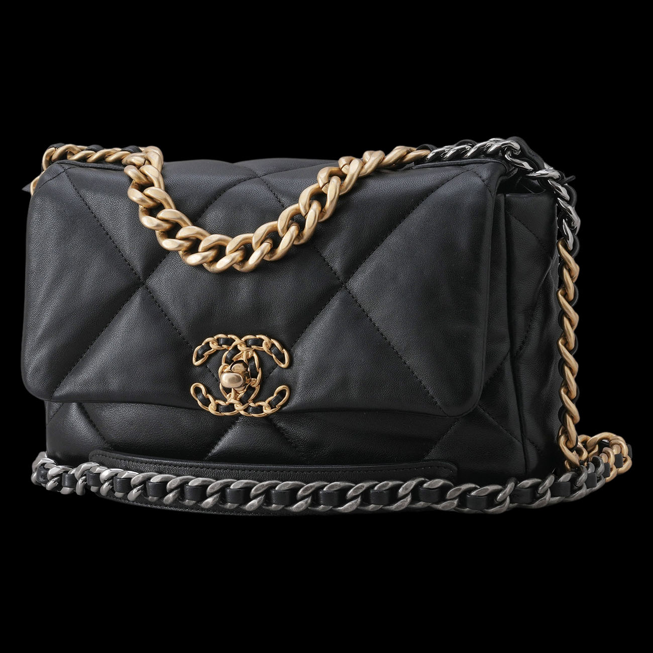 CHANEL(USED)샤넬 AS1160 19백 미듐