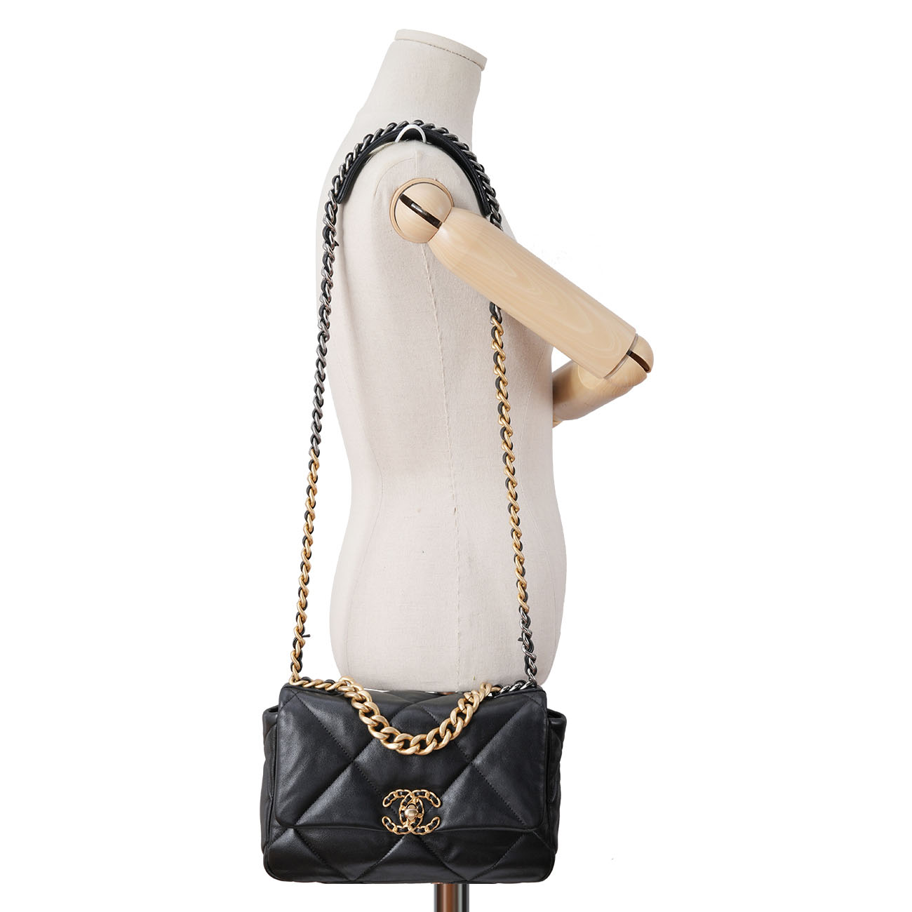 CHANEL(USED)샤넬 AS1160 19백 미듐