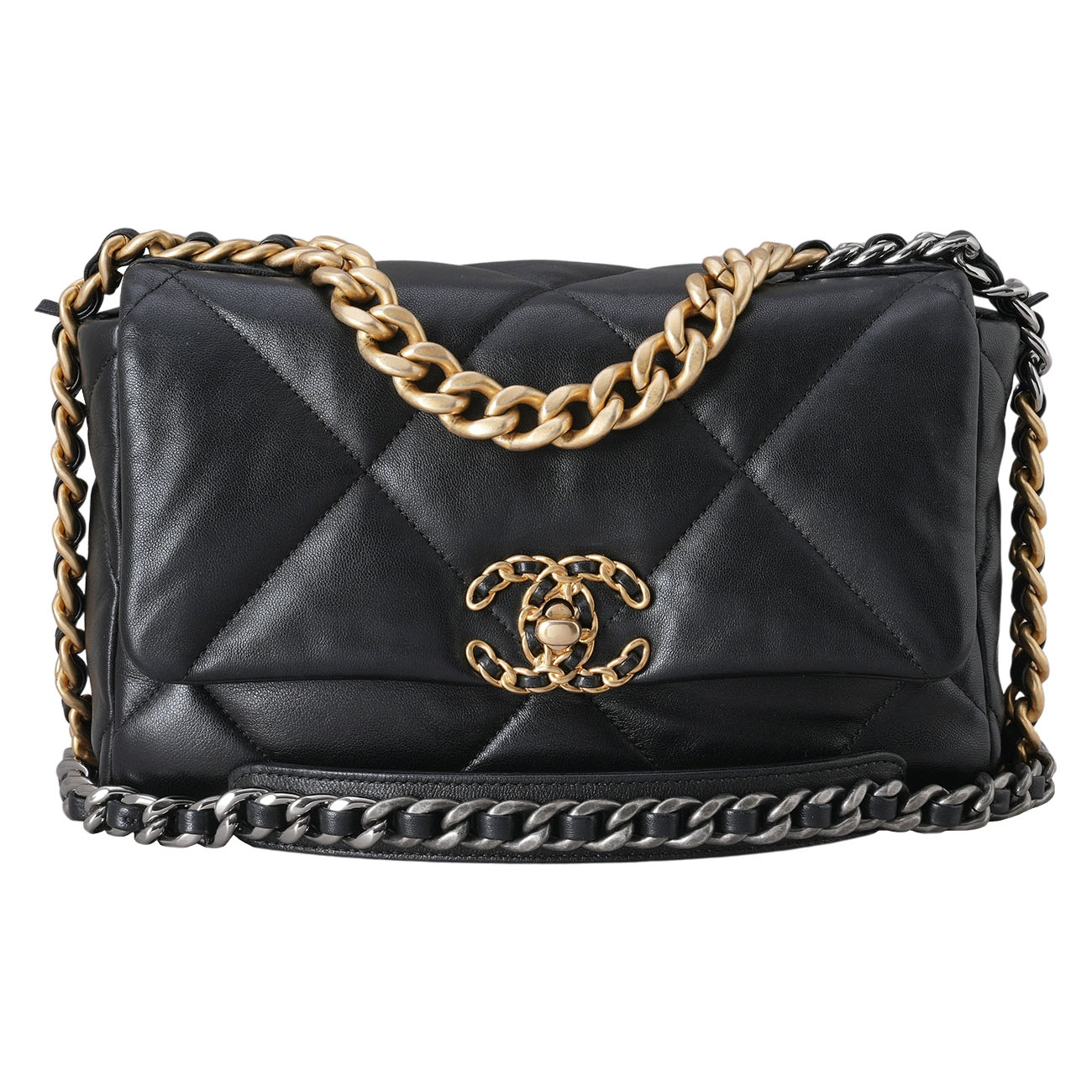 CHANEL(USED)샤넬 AS1160 19백 미듐