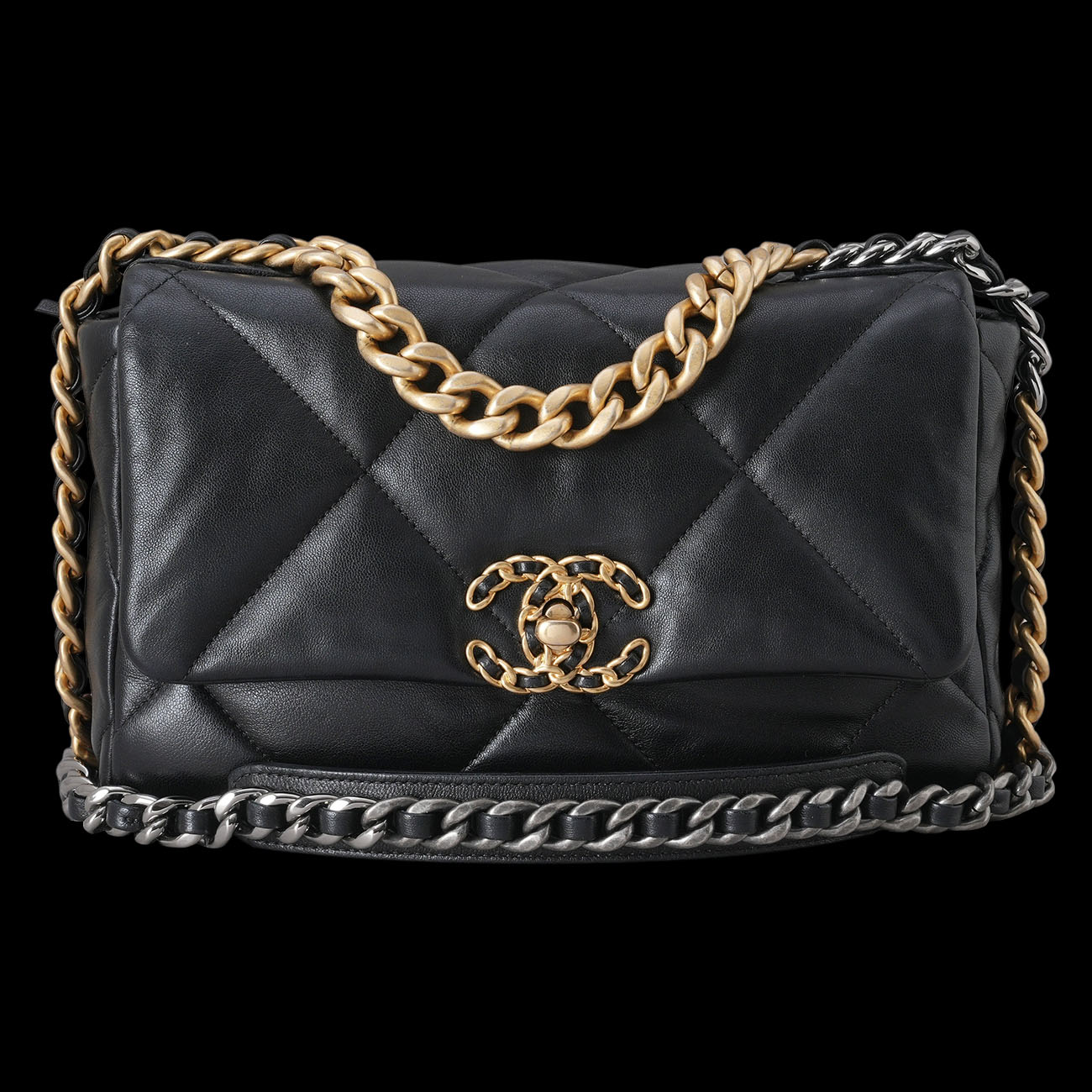 CHANEL(USED)샤넬 AS1160 19백 미듐