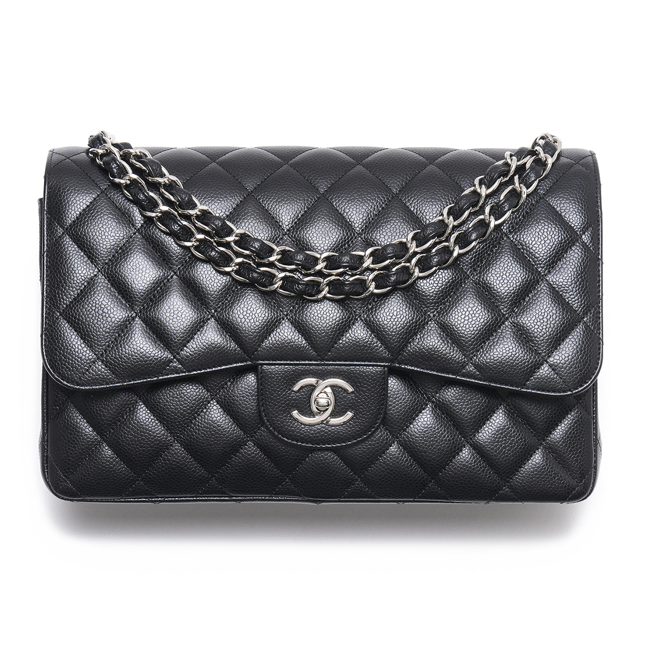 CHANEL(USED)샤넬 캐비어 클래식 라지 플랩백