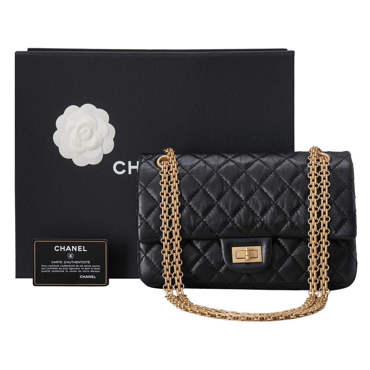 CHANEL(USED)샤넬 2.55 빈티지 24 플랩백