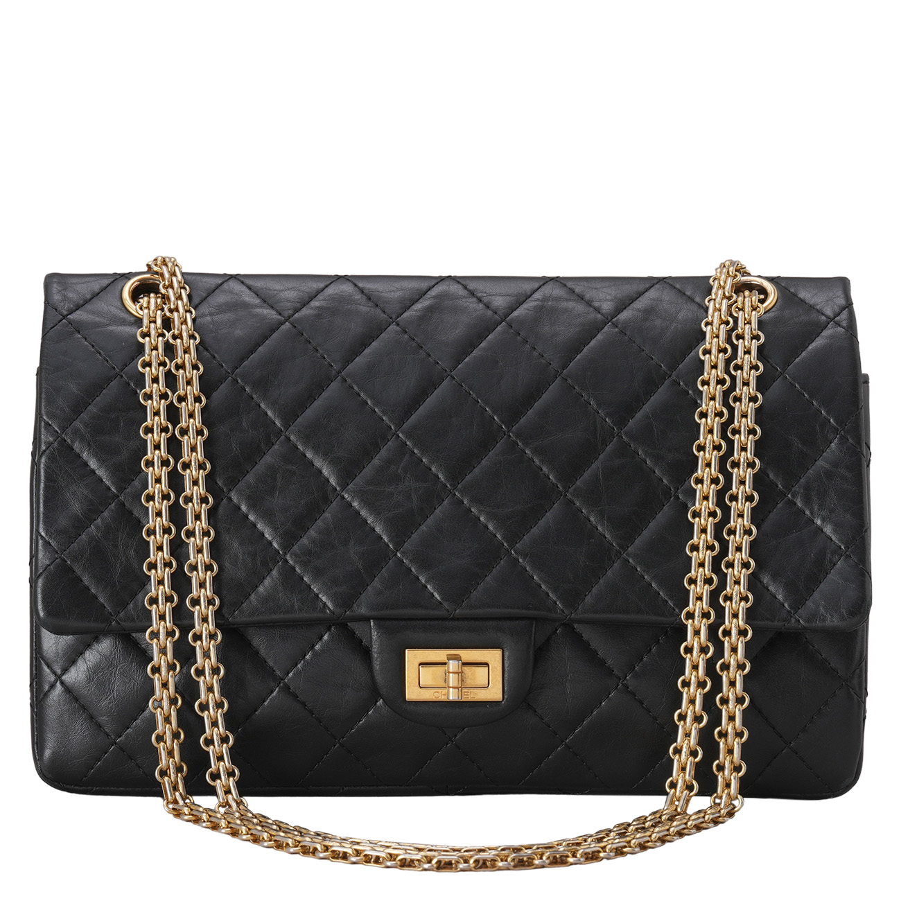 CHANEL(USED)샤넬 2.55 빈티지 클래식 28 체인 플랩백