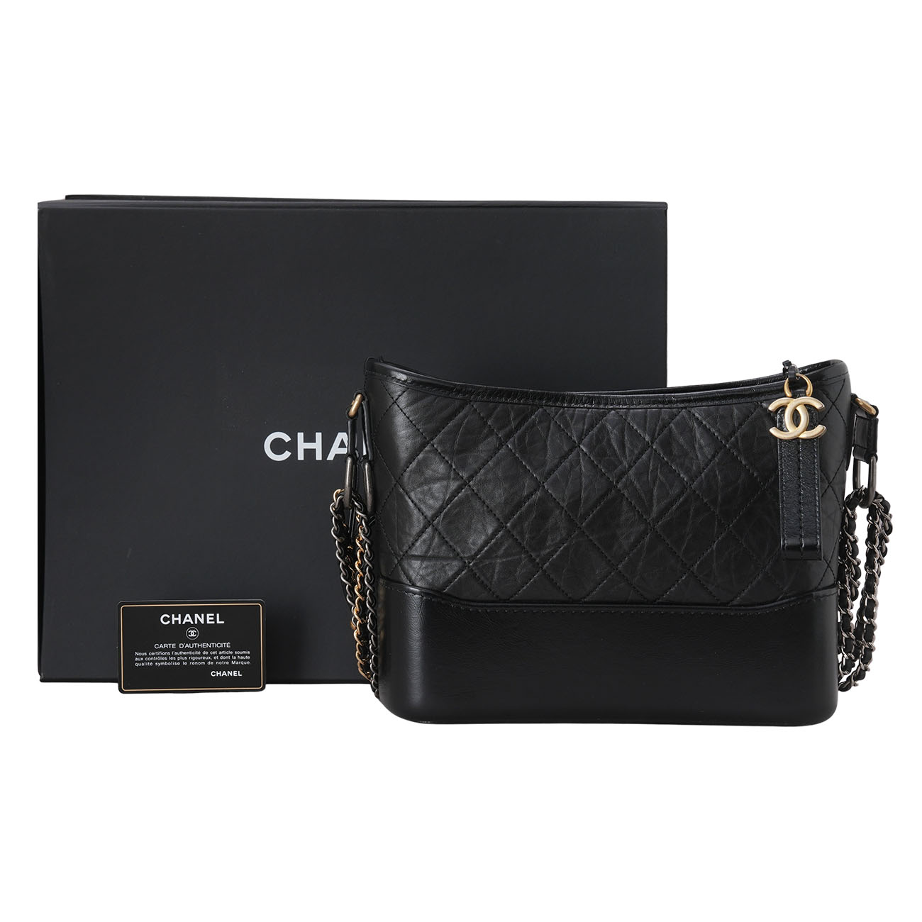 CHANEL(USED)샤넬 가브리엘 호보 뉴미듐