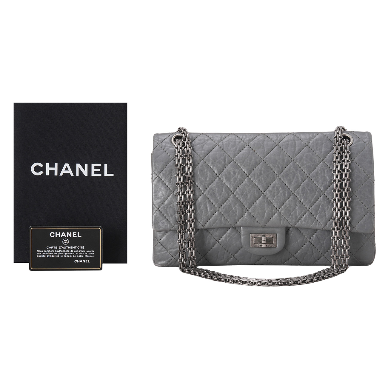 CHANEL(USED)샤넬 2.55 빈티지 28 체인 플랩백