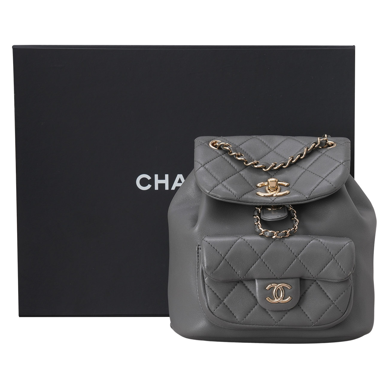 CHANEL(USED)샤넬 듀마백팩 원포켓