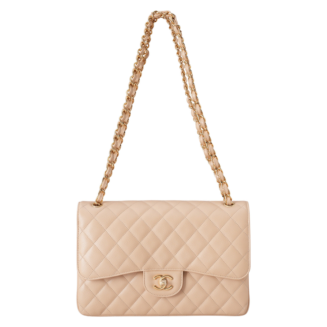 CHANEL(USED)샤넬 캐비어 클래식 라지 플랩백
