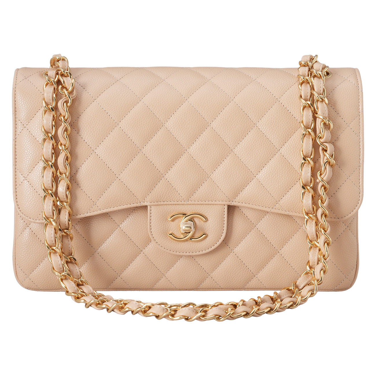 CHANEL(USED)샤넬 캐비어 클래식 라지 플랩백