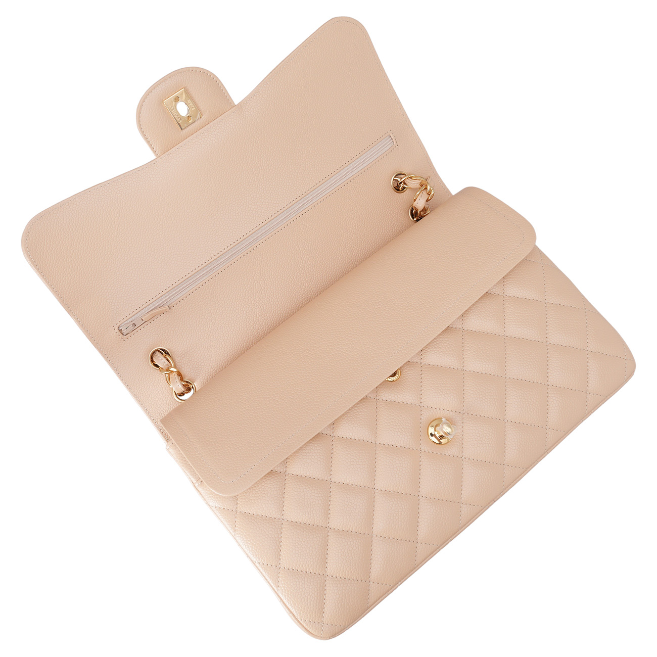 CHANEL(USED)샤넬 캐비어 클래식 라지 플랩백