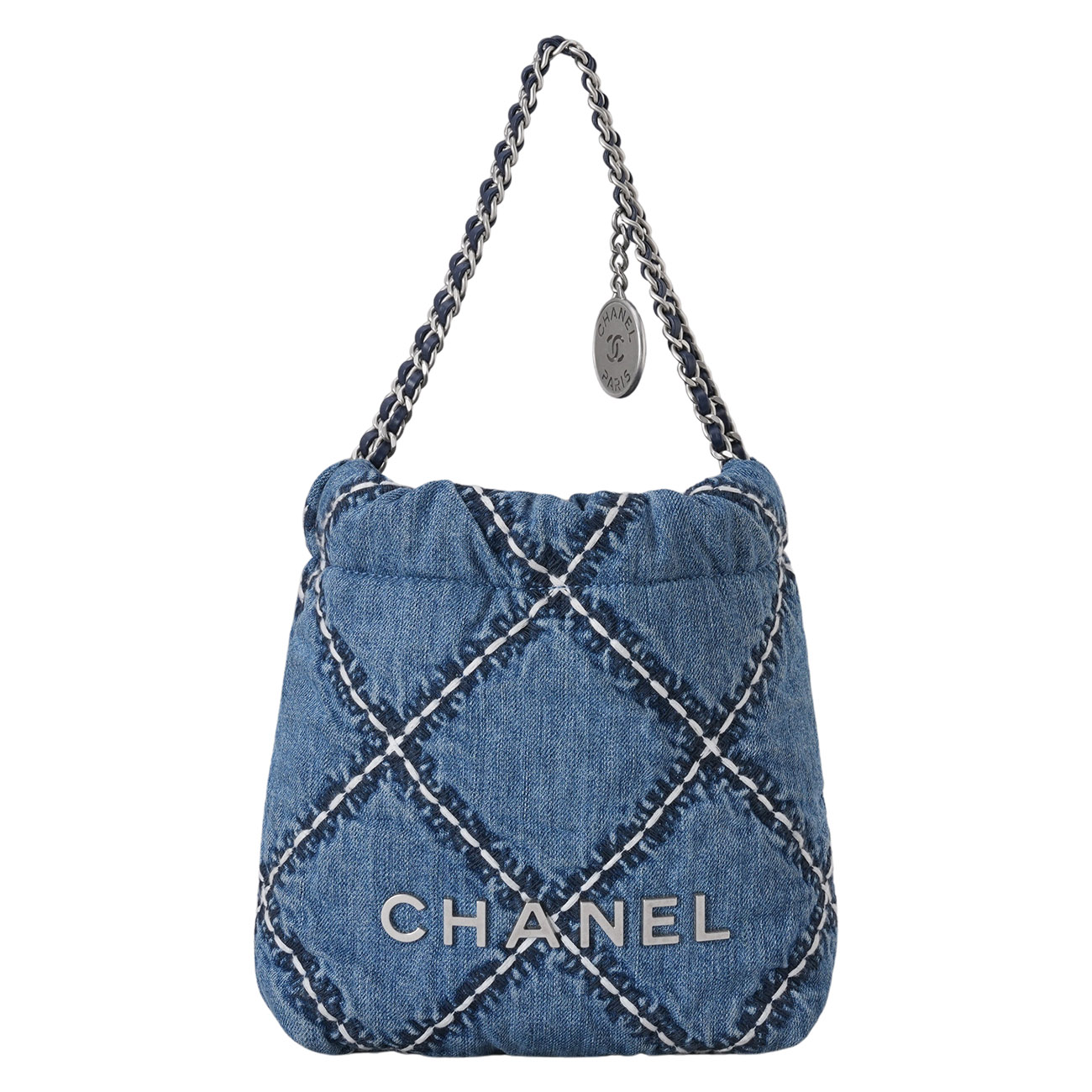 CHANEL(USED)샤넬 시즌 22백 미니 데님