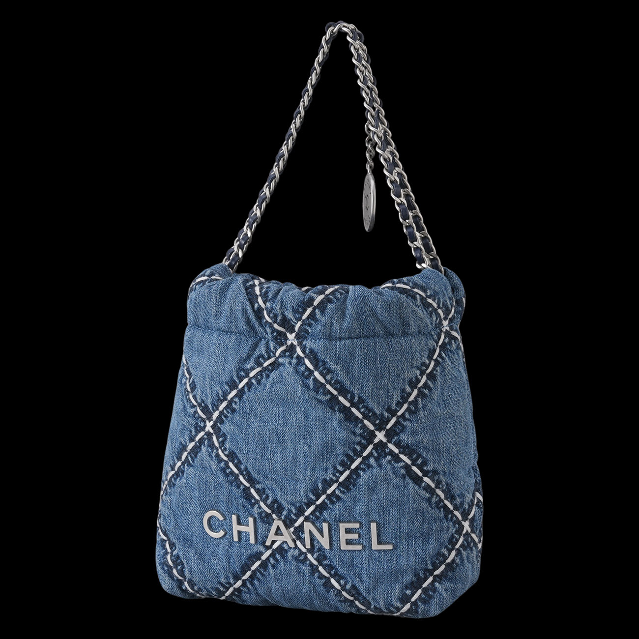 CHANEL(USED)샤넬 시즌 22백 미니 데님