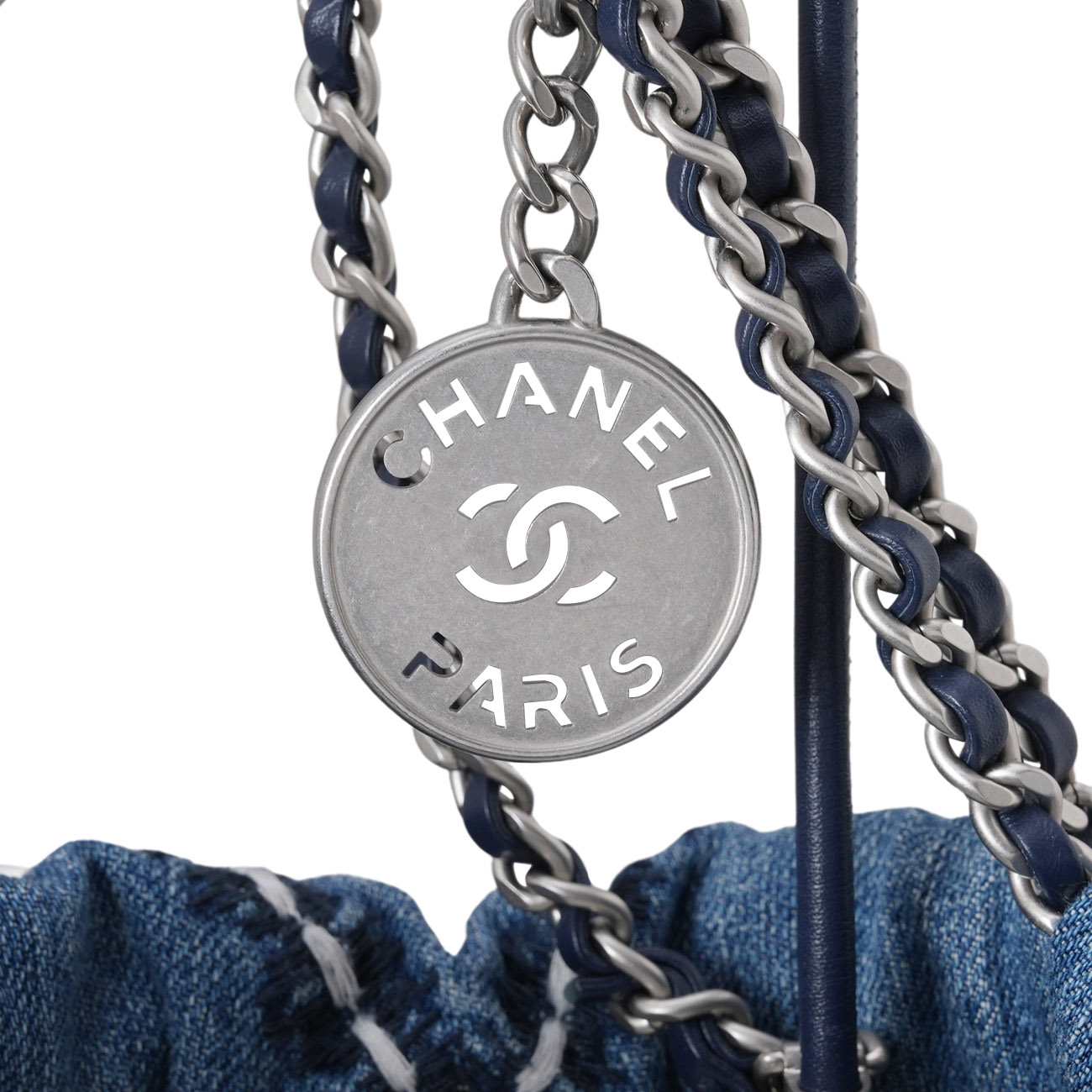 CHANEL(USED)샤넬 시즌 22백 미니 데님