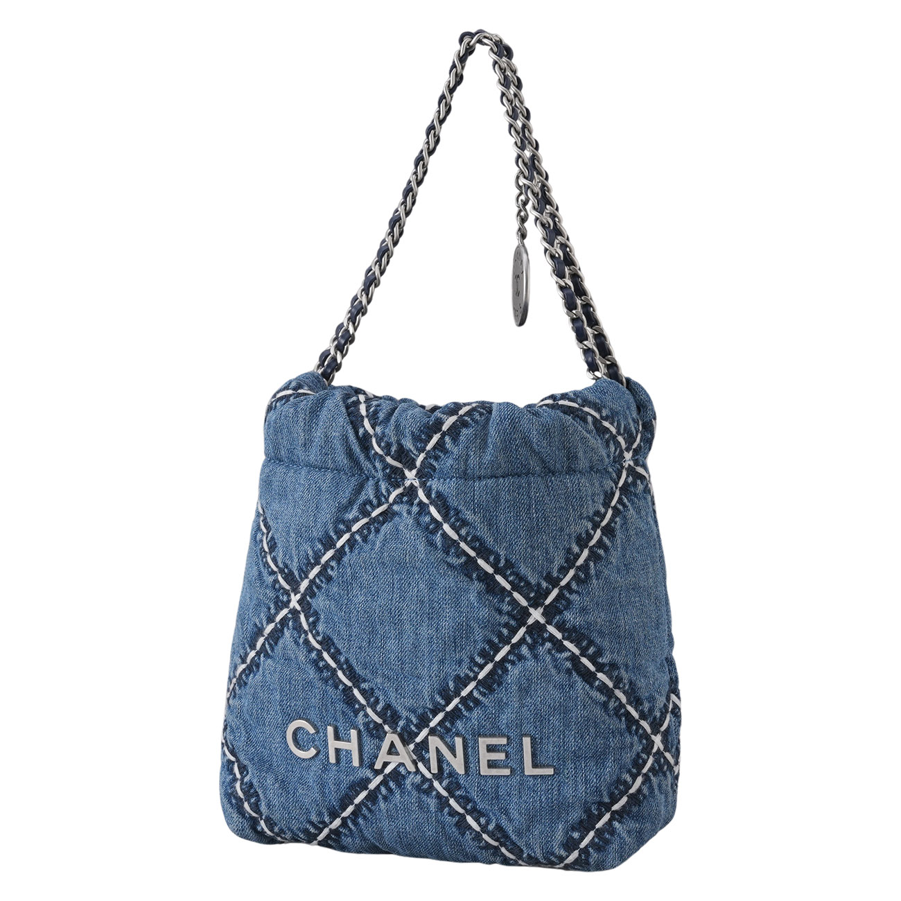 CHANEL(USED)샤넬 시즌 22백 미니 데님