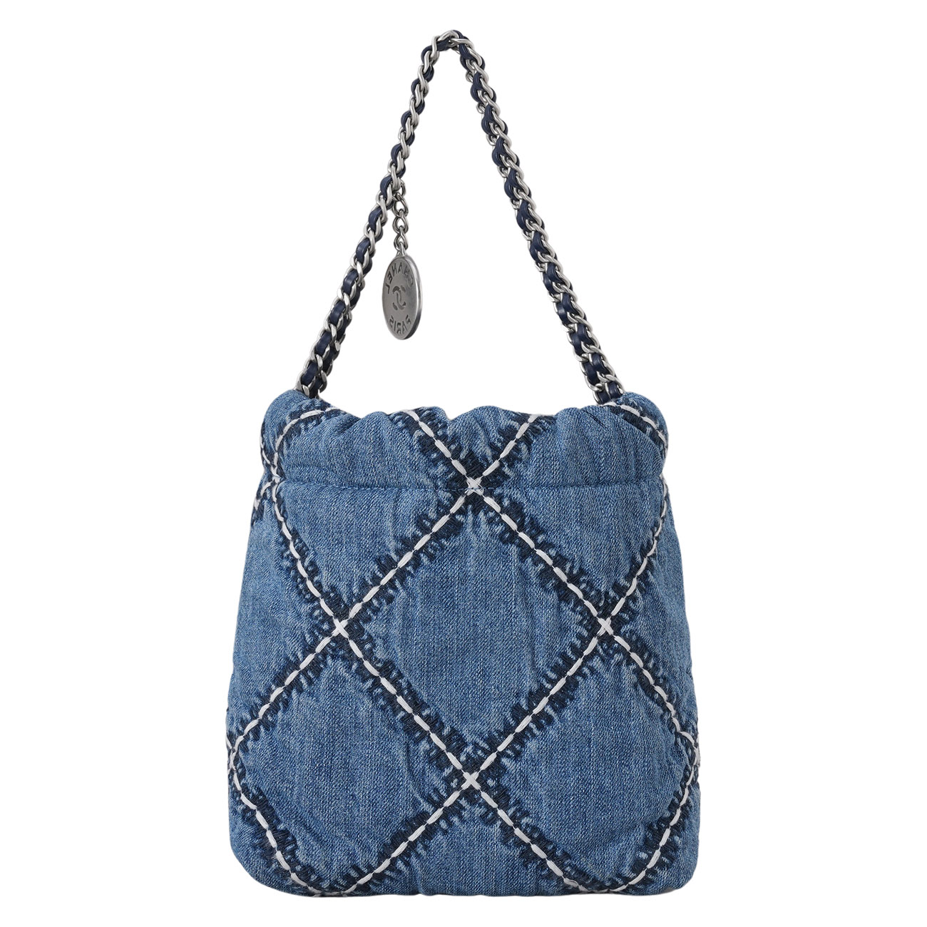 CHANEL(USED)샤넬 시즌 22백 미니 데님