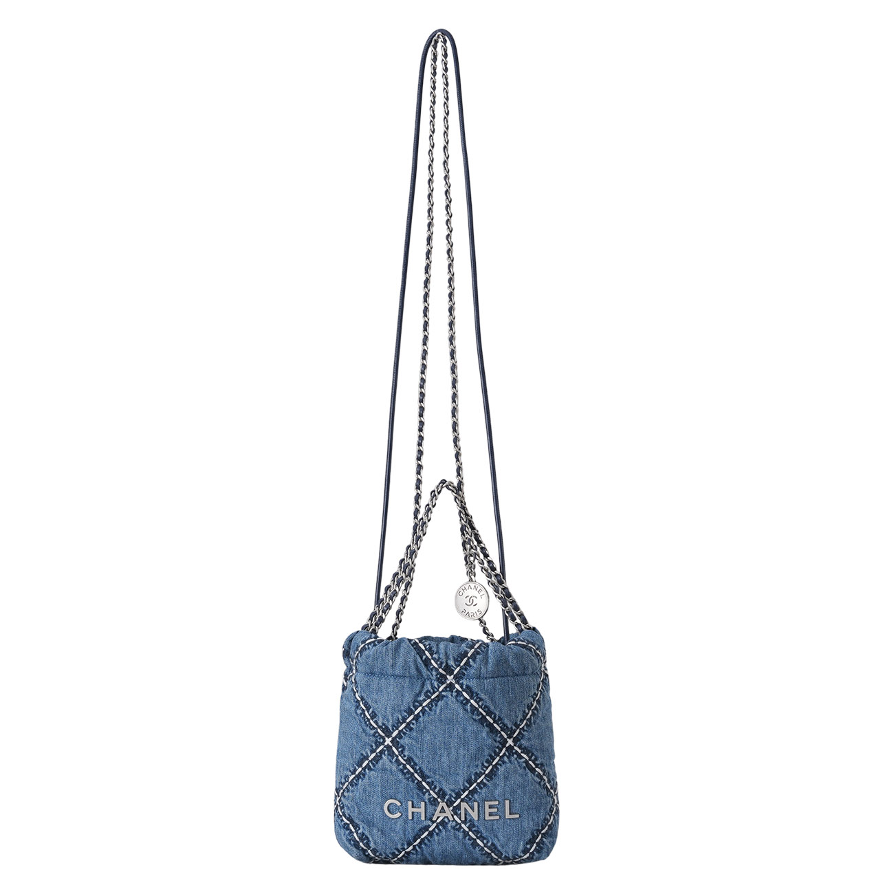 CHANEL(USED)샤넬 시즌 22백 미니 데님
