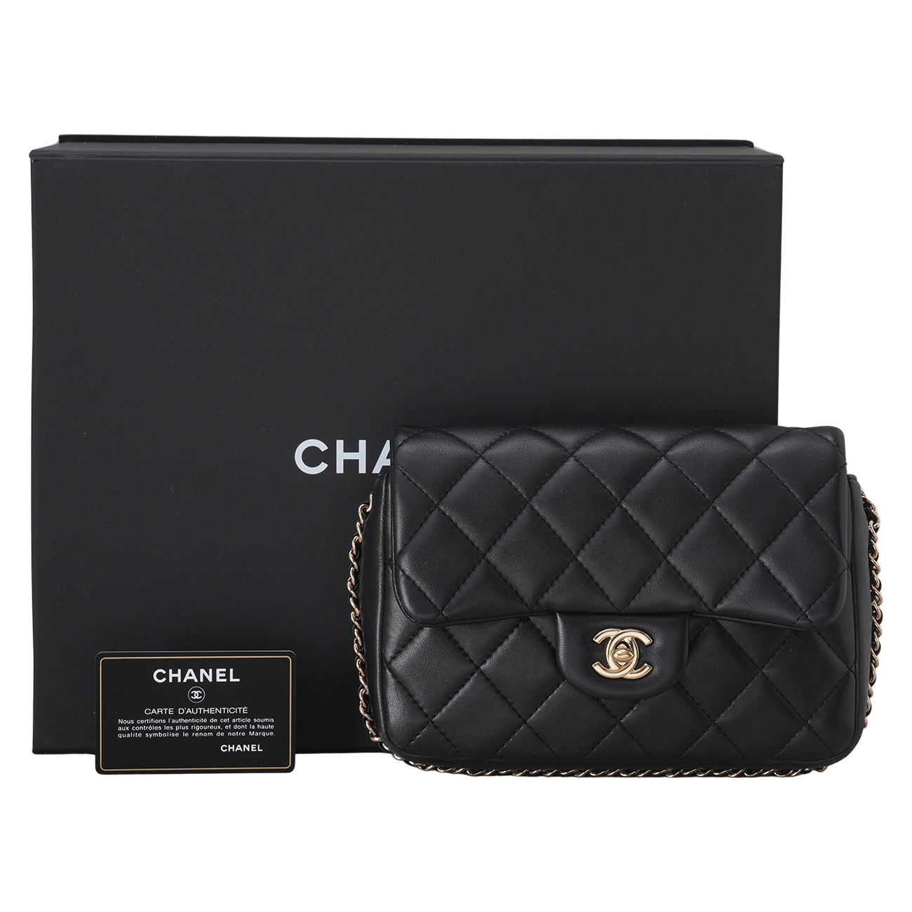 CHANEL(USED)샤넬 AS1533 시즌 진주 체인 숄더백