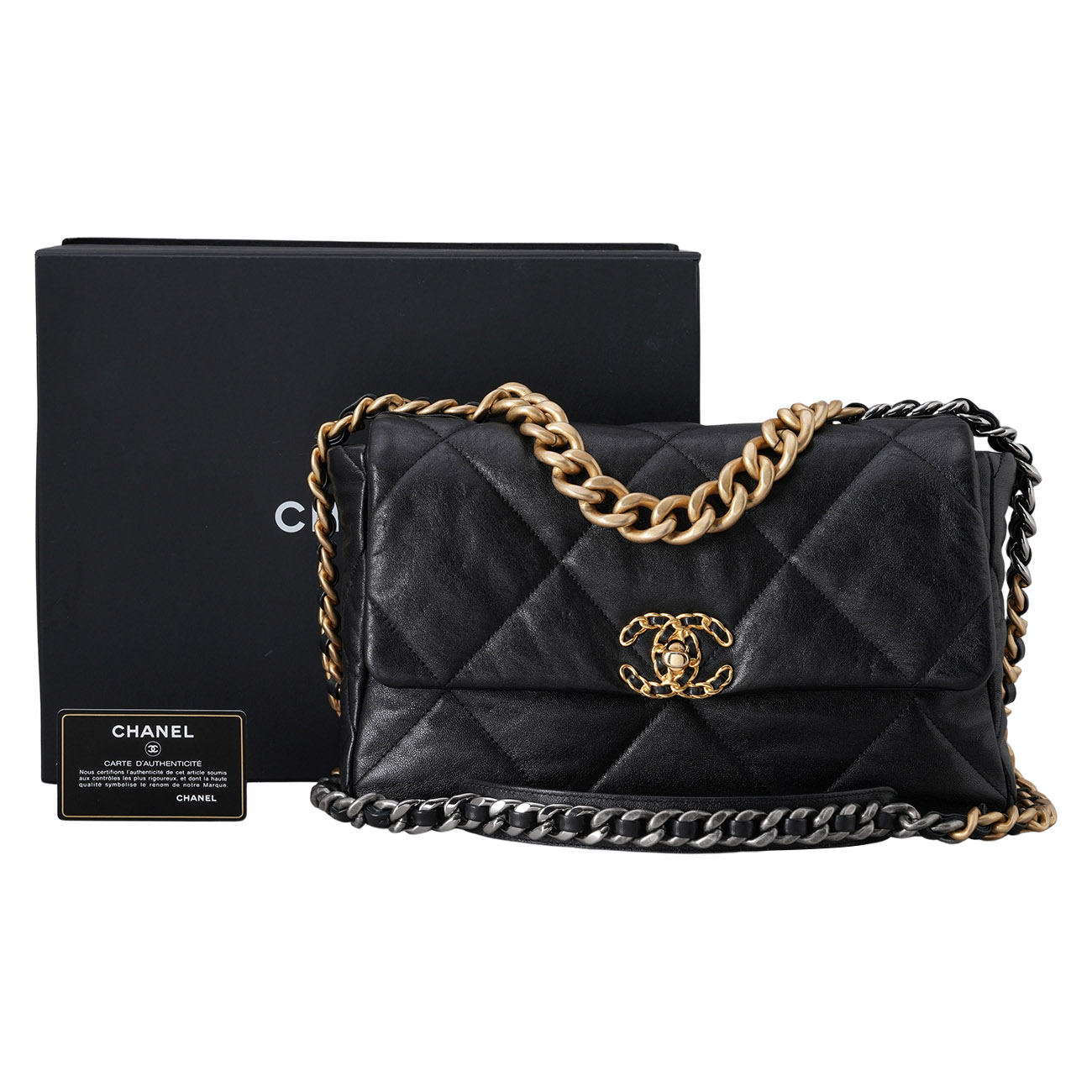 CHANEL(USED)샤넬 19백 라지