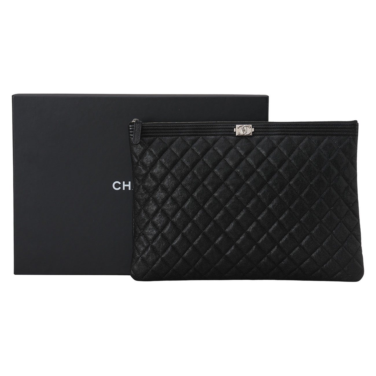 CHANEL(USED)샤넬 보이샤넬 클러치 라지