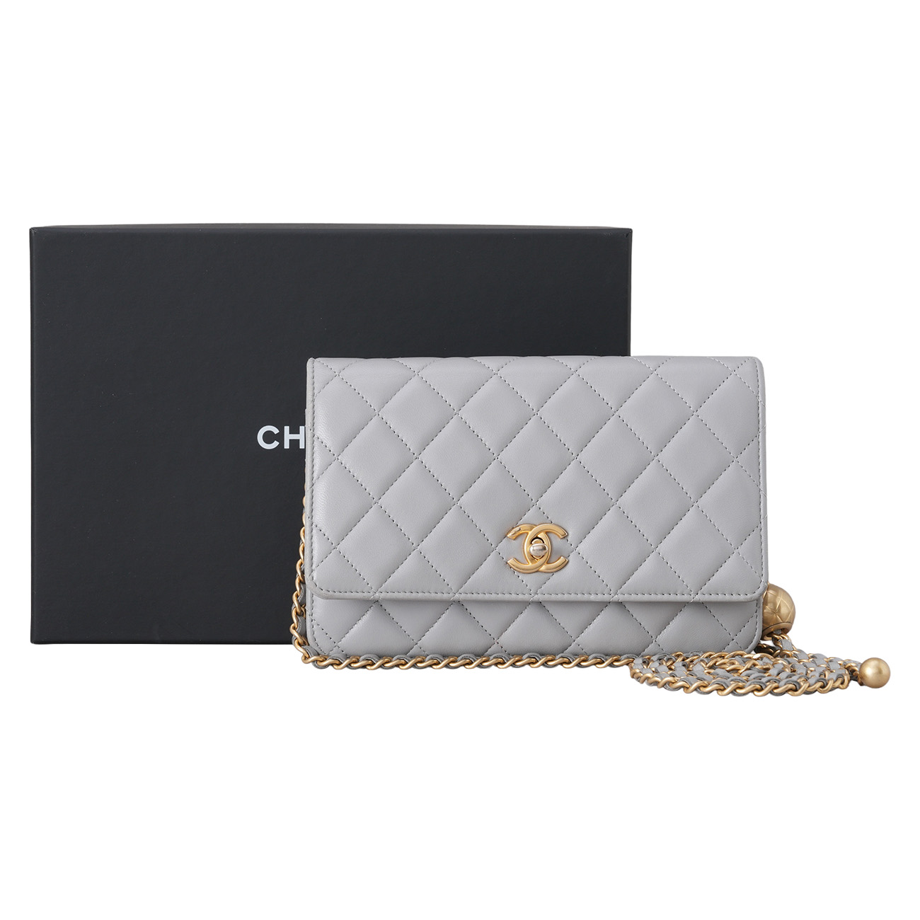 CHANEL(USED)샤넬 AP1450 턴 락 WOC 골든볼