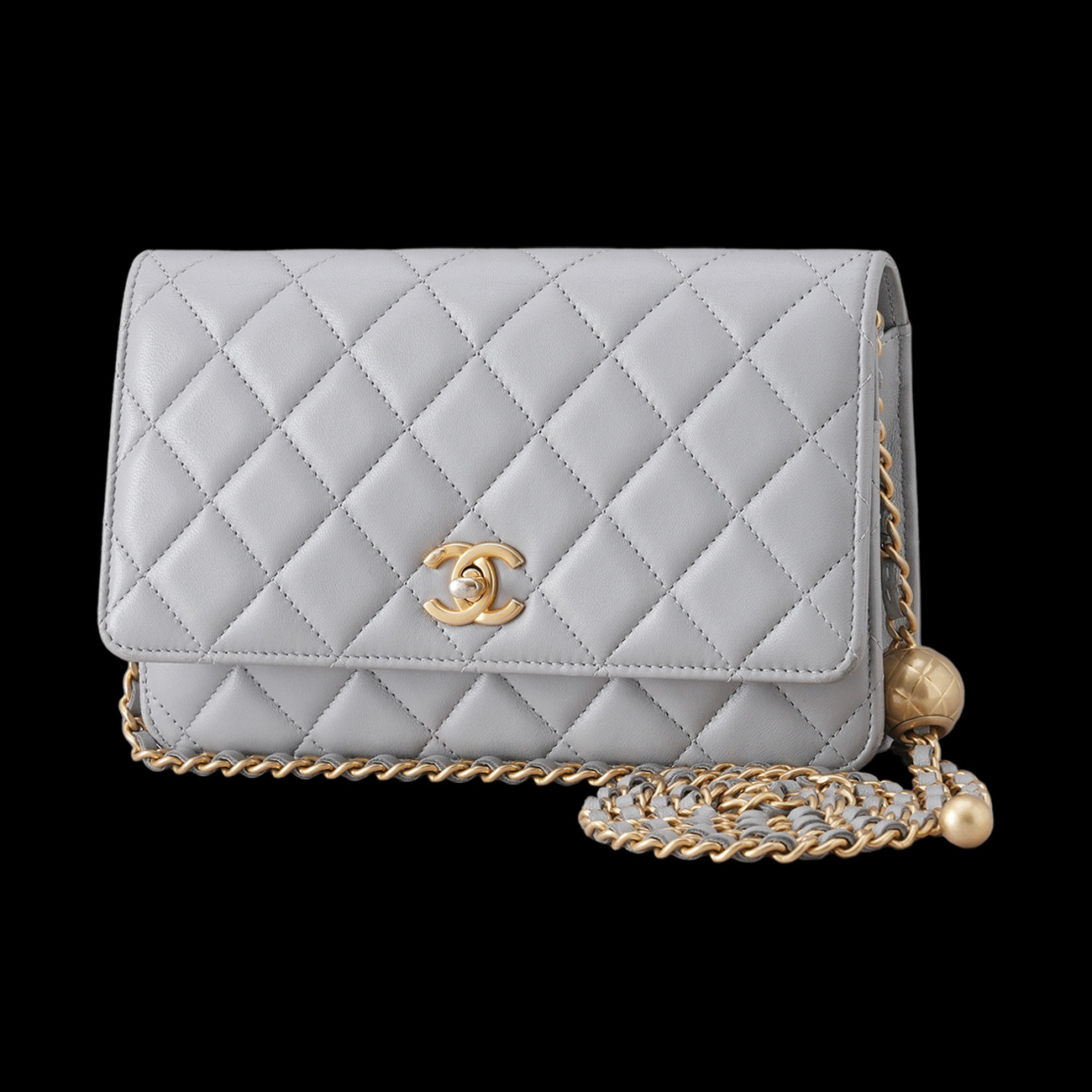 CHANEL(USED)샤넬 AP1450 턴 락 WOC 골든볼
