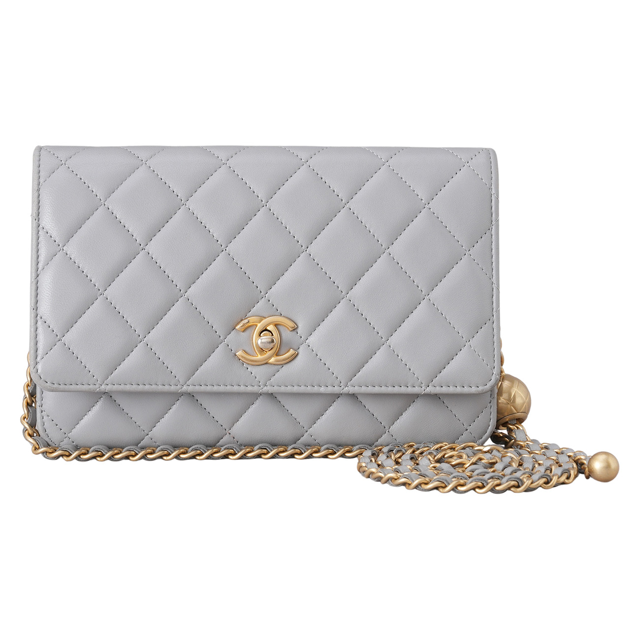 CHANEL(USED)샤넬 AP1450 턴 락 WOC 골든볼