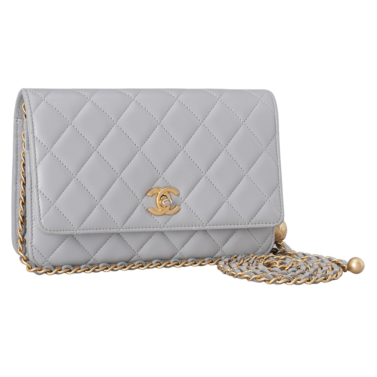 CHANEL(USED)샤넬 AP1450 턴 락 WOC 골든볼