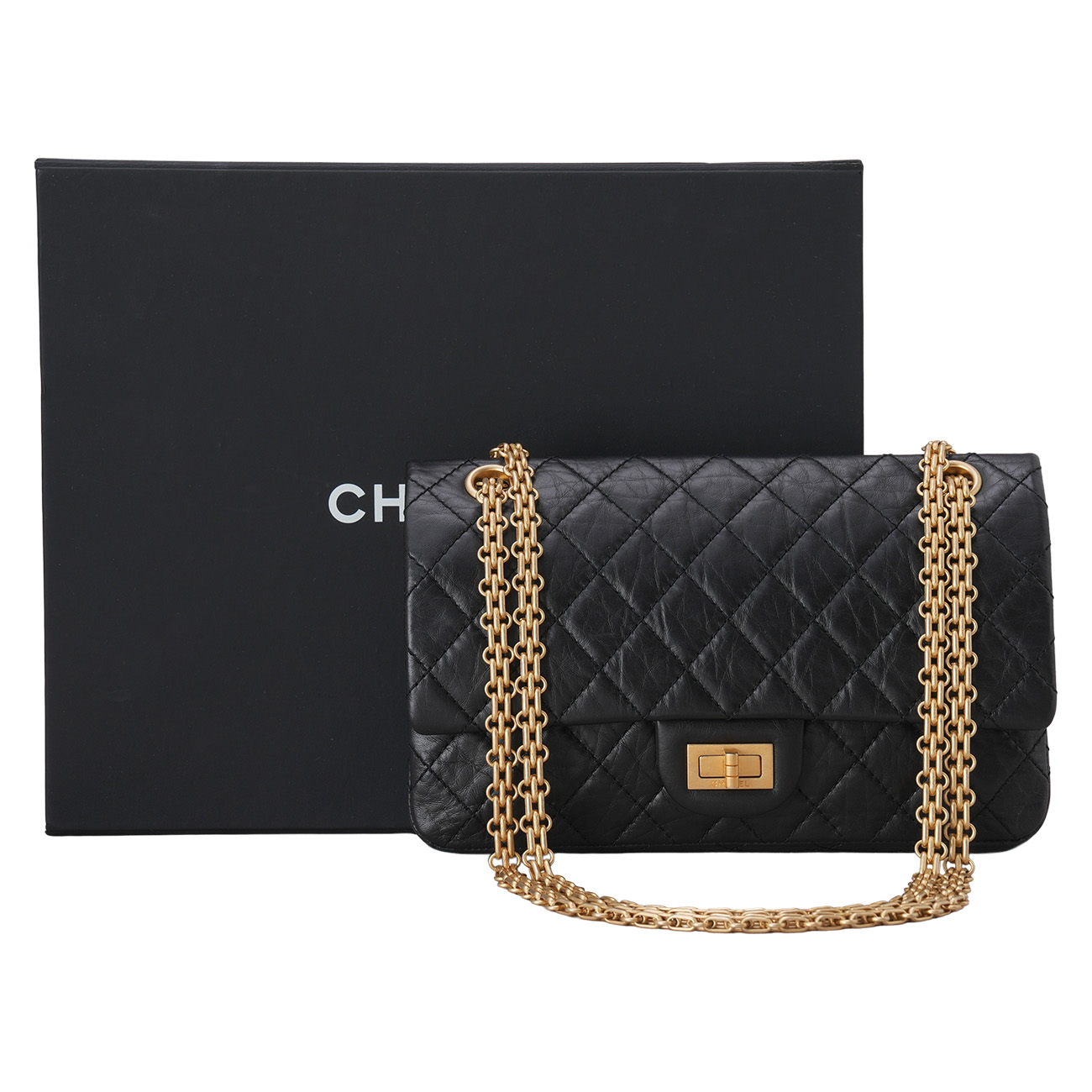 CHANEL(USED)샤넬 2.55 빈티지 24 플랩백