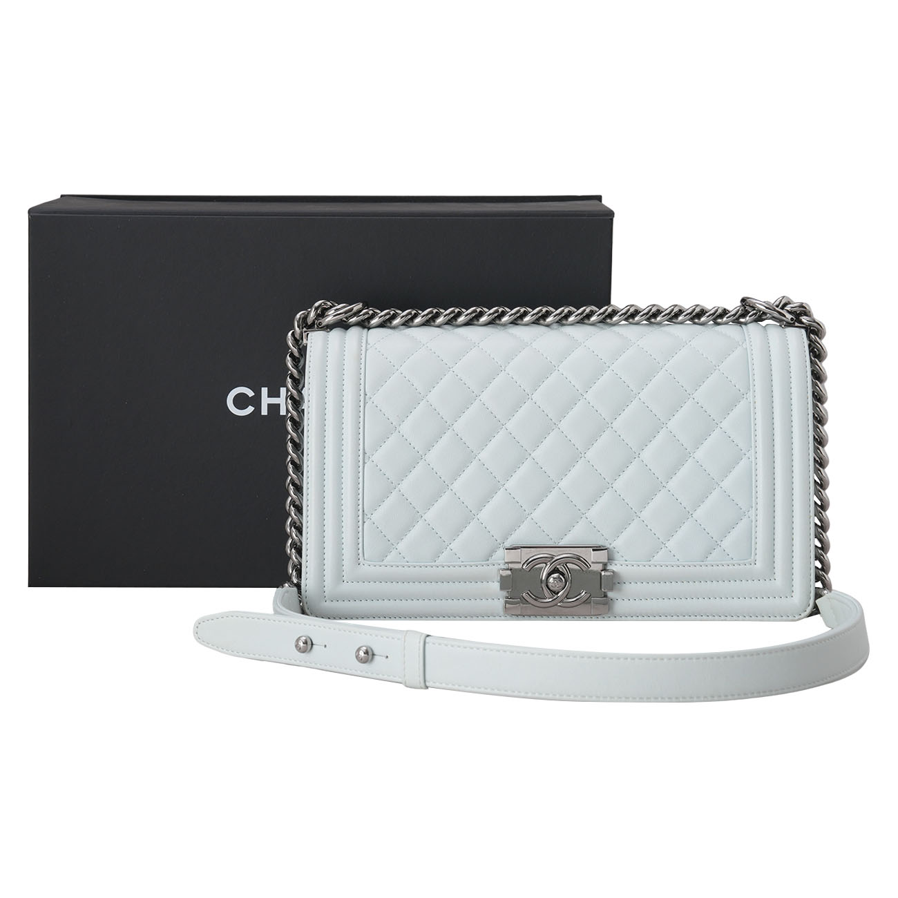 CHANEL(USED)샤넬 보이샤넬 미듐