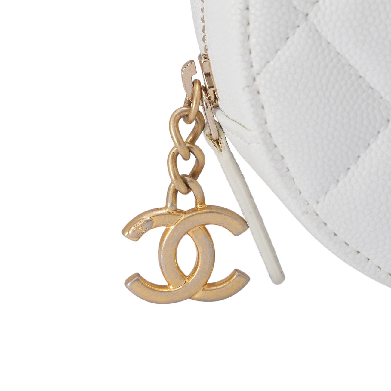 CHANEL(USED)샤넬 캐비어 라운드 탑핸들 크로스백